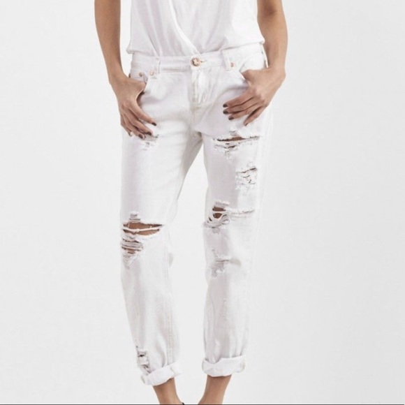 one teaspoon ripped jeans